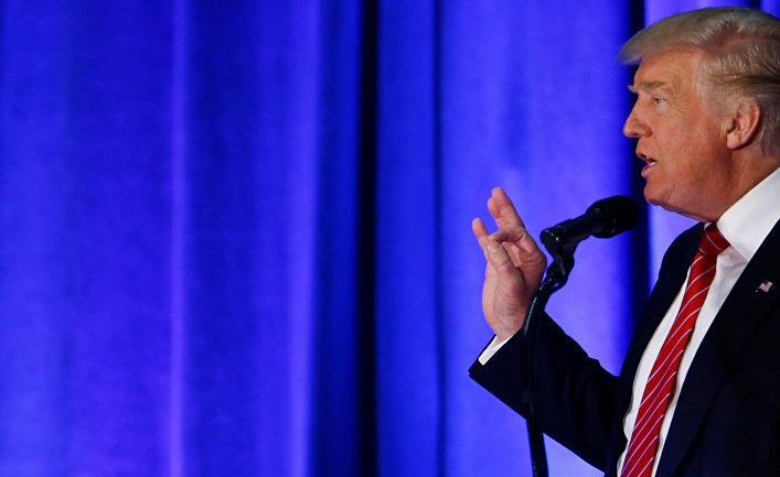 Кандидат в президенты США Дональд Трамп