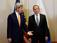 Глава МИД РФ Сергей Лавров и госсекретарь США Джон Керри на переговорах в Женеве Глава МИД РФ Сергей Лавров и госсекретарь США Джон Керри на переговорах в Женеве