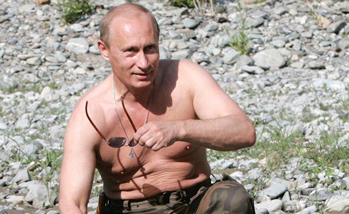 Поездка президента России Владимира Путина в Тыву