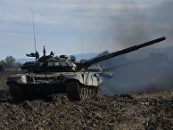 Танк Т-72Б3 мотострелковой бригады 58-й армии Танк Т-72Б3 мотострелковой бригады 58-й армии