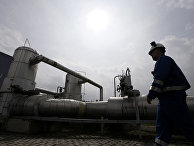Сотрудник газового хранилища в Чехии Сотрудник газового хранилища в Чехии