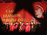 Демонстрация, посвященная 97-й годовщине Великой Октябрьской социалистической революции Демонстрация, посвященная 97-й годовщине Великой Октябрьской социалистической революции