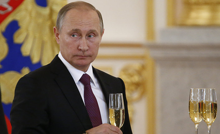 Президент РФ Владимир Путин на церемонии вручения верительных грамот Президент РФ Владимир Путин на церемонии вручения верительных грамот