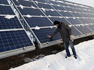 Открытие новой солнечной электростанции в Хакасии Открытие новой солнечной электростанции в Хакасии