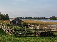 Баня из деревни Мижостров в Карелии Баня из деревни Мижостров в Карелии