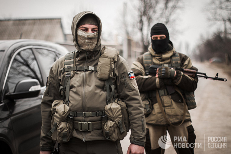 Ополченцы Донецкой народной республики