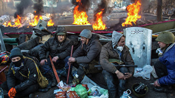 Развитие ситуации в Киеве. Архивное фото