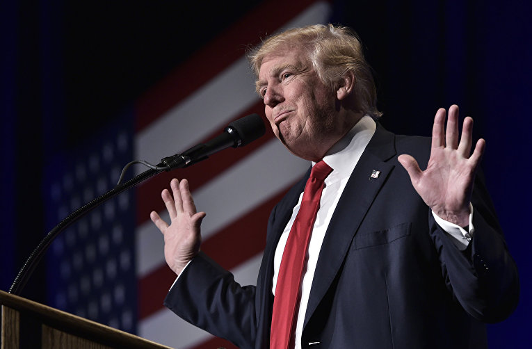 Кандидат в президенты США Дональд Трамп
