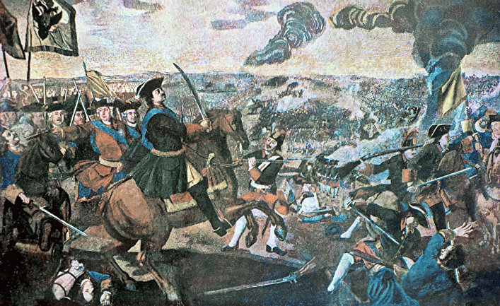 Мозаика Михаила Ломоносова. «Полтавская баталия»