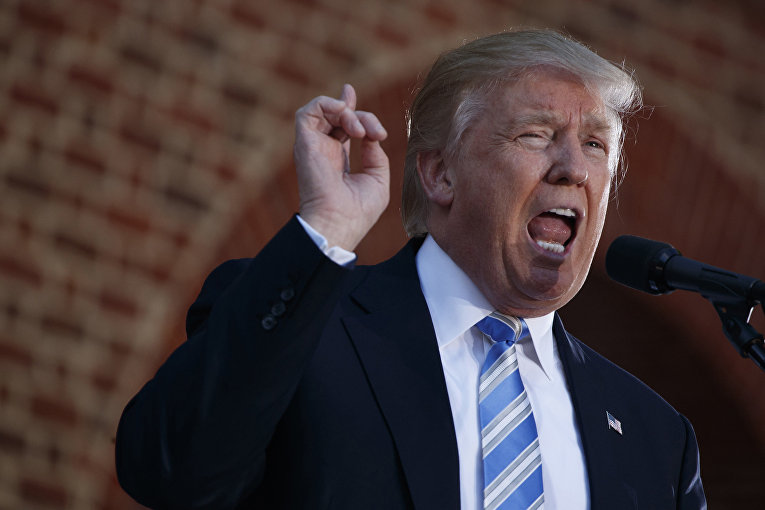 Кандидат в президенты США Дональд Трамп