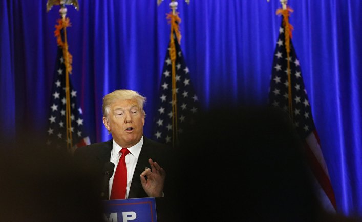 Кандидат в президенты США Дональд Трамп