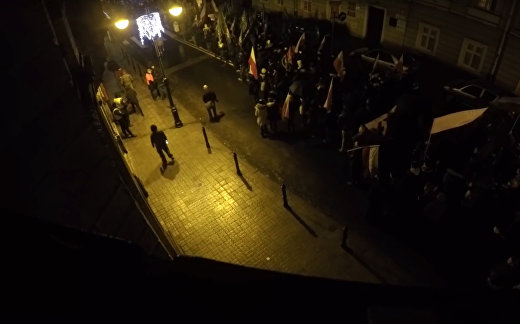 Польские националисты: «Смерть украинцам!» Польские националисты: «Смерть украинцам!»
