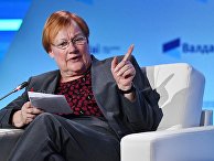 Глава МИД Финляндии Тарья Халонен Глава МИД Финляндии Тарья Халонен