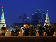 Вид на московский Кремль Вид на московский Кремль