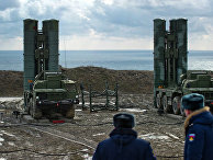 Зенитный ракетный комплекс С-400 «Триумф» полка противовоздушной обороны в Феодосии Зенитный ракетный комплекс С-400 «Триумф» полка противовоздушной обороны в Феодосии