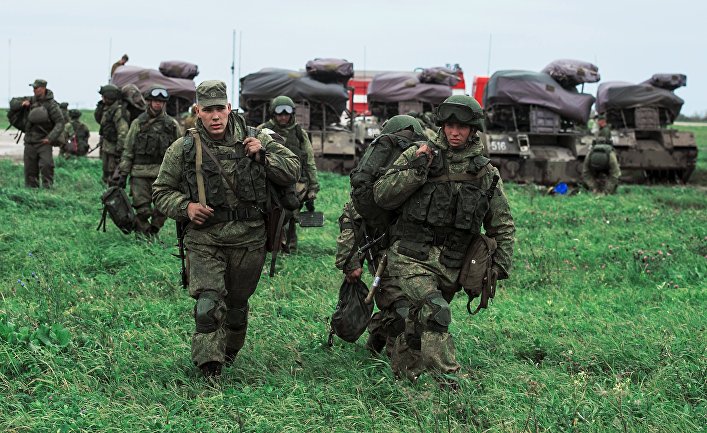 Учения ВДВ в Рязанской области
