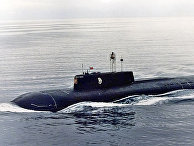 Подводная лодка «Курск» в Североморске, 1999 год Подводная лодка «Курск» в Североморске, 1999 год