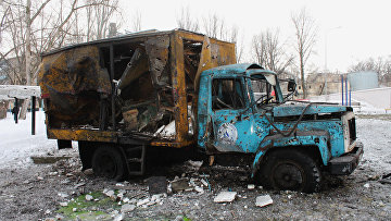 Ситуация после обстрелов в Донецке