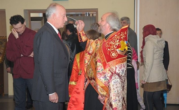 Карл Эмих Лейнингенский принимает православие, 2013 год