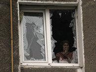 Последствия обстрела Горловки украинскими силовиками Последствия обстрела Горловки украинскими силовиками