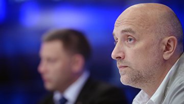 Писатель Захар Прилепин