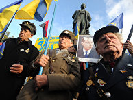 Марш националистов в Киеве Марш националистов в Киеве