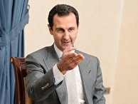 Президент Сирии Башар Асад во время встречи с заместителем председателя правительства РФ Дмитрием Рогозиным в Дамаске Президент Сирии Башар Асад во время встречи с заместителем председателя правительства РФ Дмитрием Рогозиным в Дамаске