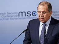 Сергей Лавров на конференции по безопасности в Мюнхене Сергей Лавров на конференции по безопасности в Мюнхене