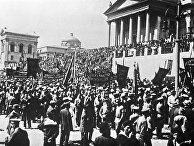 Митинг и манифестация в Гельсинфорсе(Хельсинки) в 1917 году Митинг и манифестация в Гельсинфорсе(Хельсинки) в 1917 году