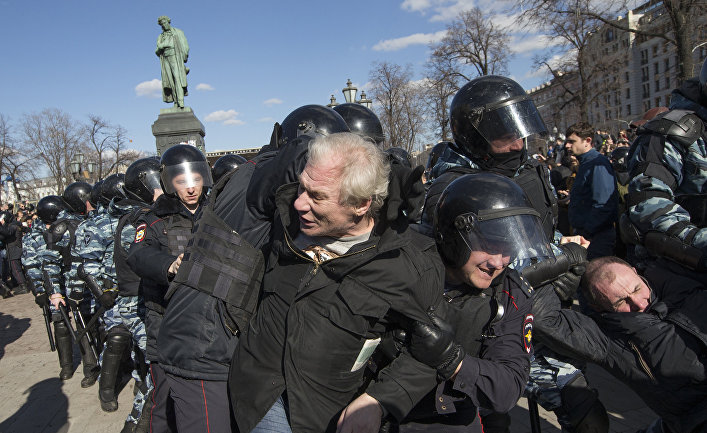 Антикоррупционный митинг в Москве