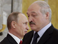 Президент РФ Владимир Путин и президент Белоруссии Александр Лукашенко Президент РФ Владимир Путин и президент Белоруссии Александр Лукашенко