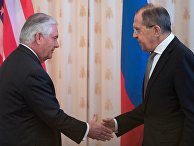 Министр иностранных дер РФ Сергей Лавров и Государственный секретарь США Рекс Тиллерсон Министр иностранных дер РФ Сергей Лавров и Государственный секретарь США Рекс Тиллерсон