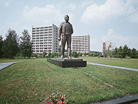 Памятник Ю.Гагарину в Звездном городке
