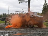 Учения подразделений зенитного ракетного полка в Московской области Учения подразделений зенитного ракетного полка в Московской области
