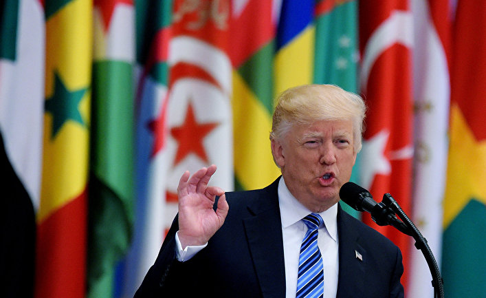 Выступление президента США Дональда Трампа
