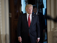 Президент США Дональд Трамп. 18 мая 2017 года Президент США Дональд Трамп. 18 мая 2017 года