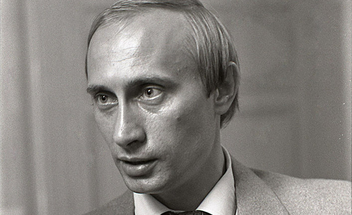 Заместитель мэра Ленинграда Владимир Путин