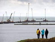 Строительство моста через Керченский пролив в Крыму Строительство моста через Керченский пролив в Крыму