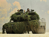 Немецкий военный танк Leopard II Немецкий военный танк Leopard II