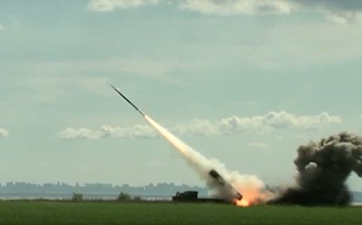 На Украине испытали новейшую ракету На Украине испытали новейшую ракету