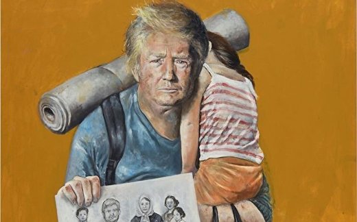 Карикатура на Трампа Карикатура на Трампа
