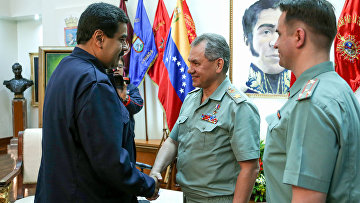 Официальный визит министра обороны РФ С.Шойгу в Венесуэлу