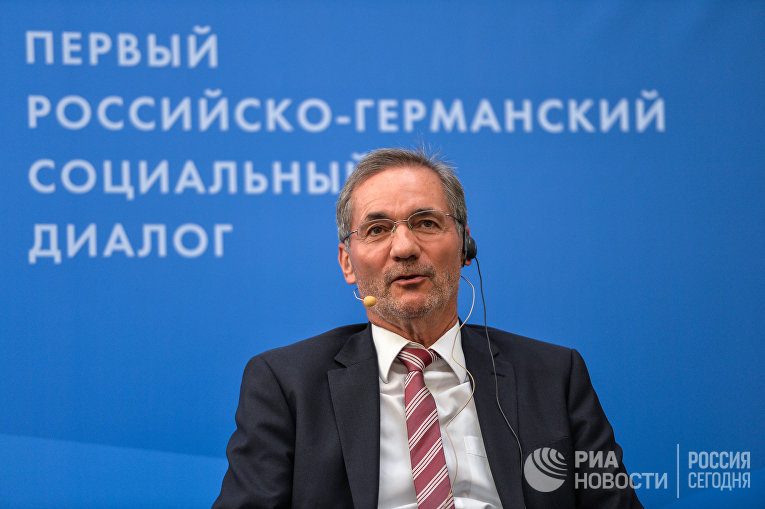 Премьер-министр федеральной земли Бранденбург Маттиас Платцек