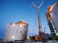 Строительство завода по производству сжиженного газа «Ямал СПГ» Строительство завода по производству сжиженного газа «Ямал СПГ»