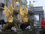 Банковский мост в Санкт-Петербурге Банковский мост в Санкт-Петербурге