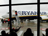 Самолет авиакомпании Ryanair Самолет авиакомпании Ryanair