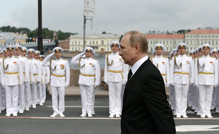 Президент РФ, верховный главнокомандующий Владимир Путин