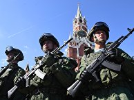 Празднование Дня ВДВ на Красной площади Празднование Дня ВДВ на Красной площади