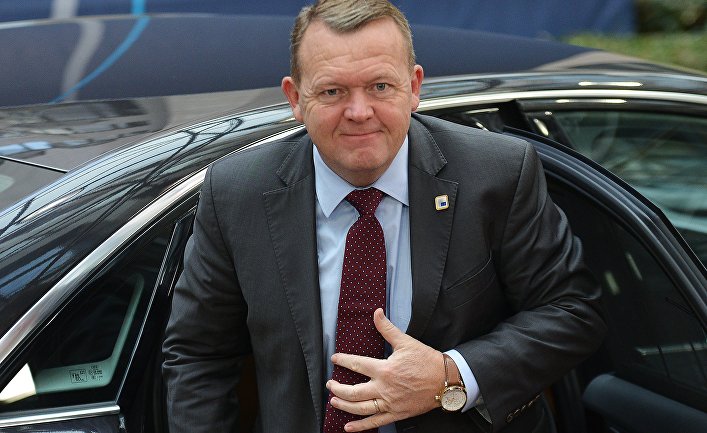 Премьер-министр Дании Ларс Лёкке Расмуссен