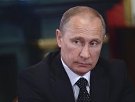 Неформальная встреча В.Путина с лидерами ряда стран СНГ Владимир Путин